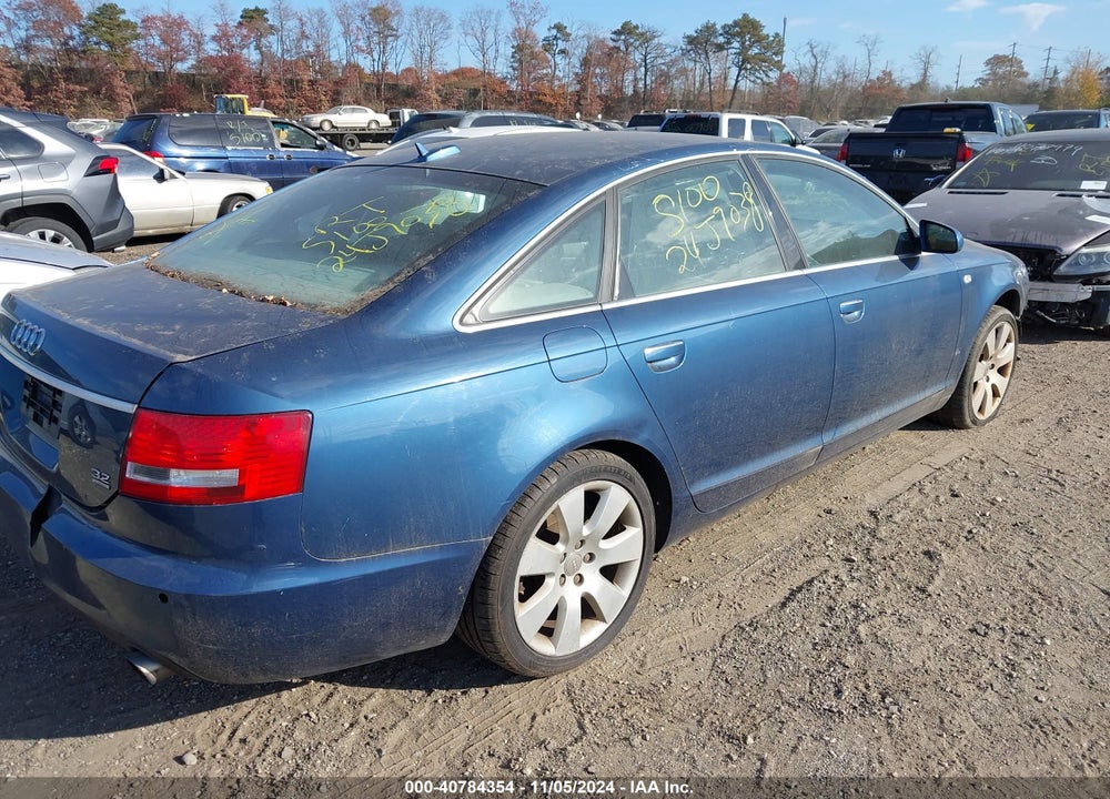 2005 AUDI A6 3.2 VIN: WAUDG74F75N052866