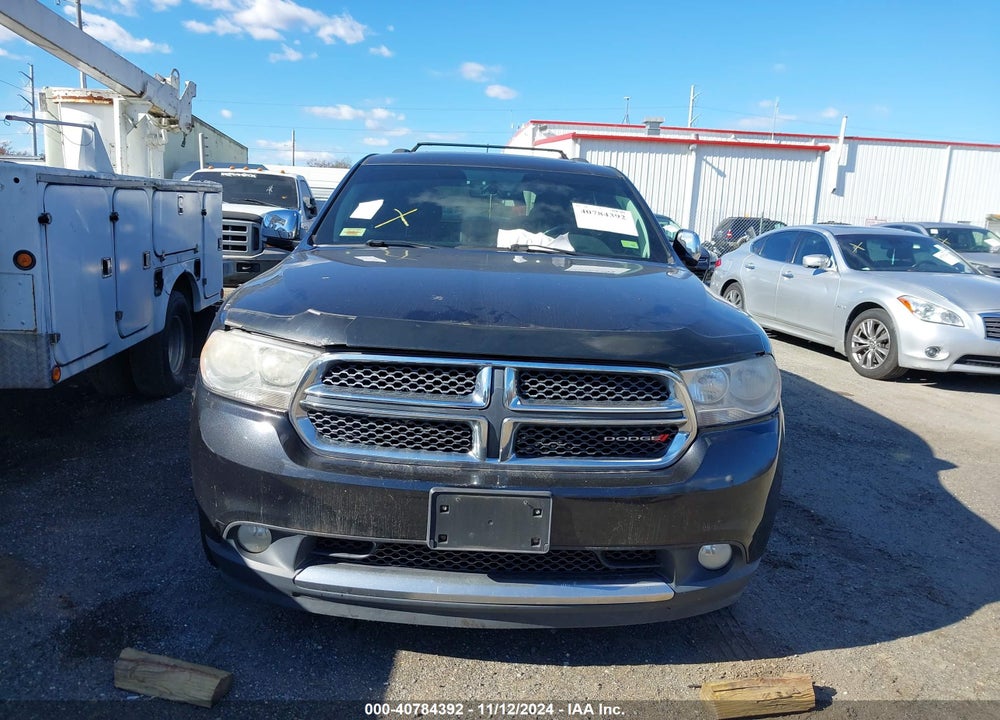 2013 DODGE DURANGO CREW VIN: 1C4RDJDG5DC696206