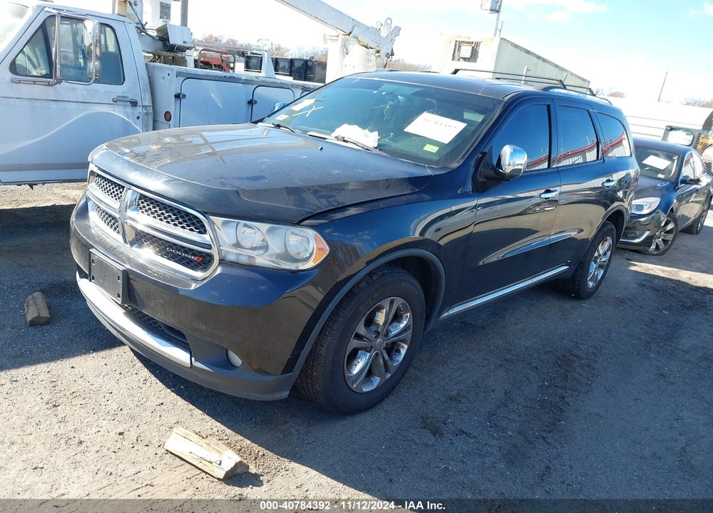 2013 DODGE DURANGO CREW VIN: 1C4RDJDG5DC696206
