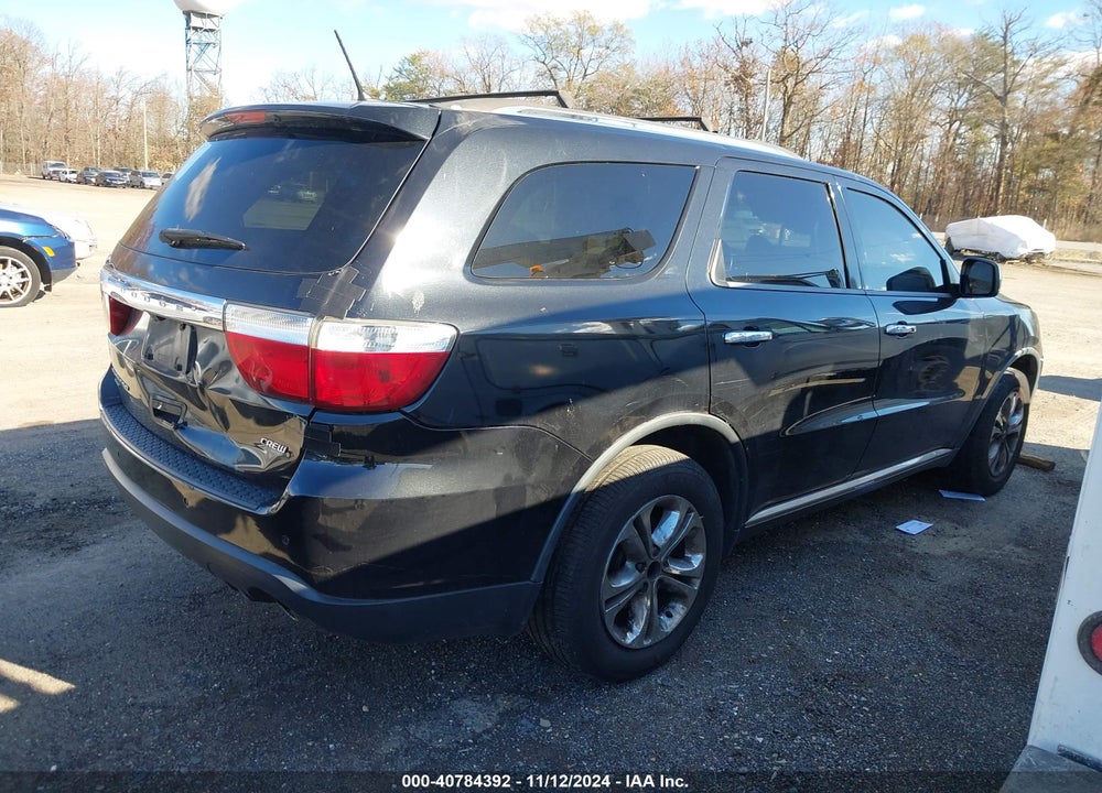 2013 DODGE DURANGO CREW VIN: 1C4RDJDG5DC696206