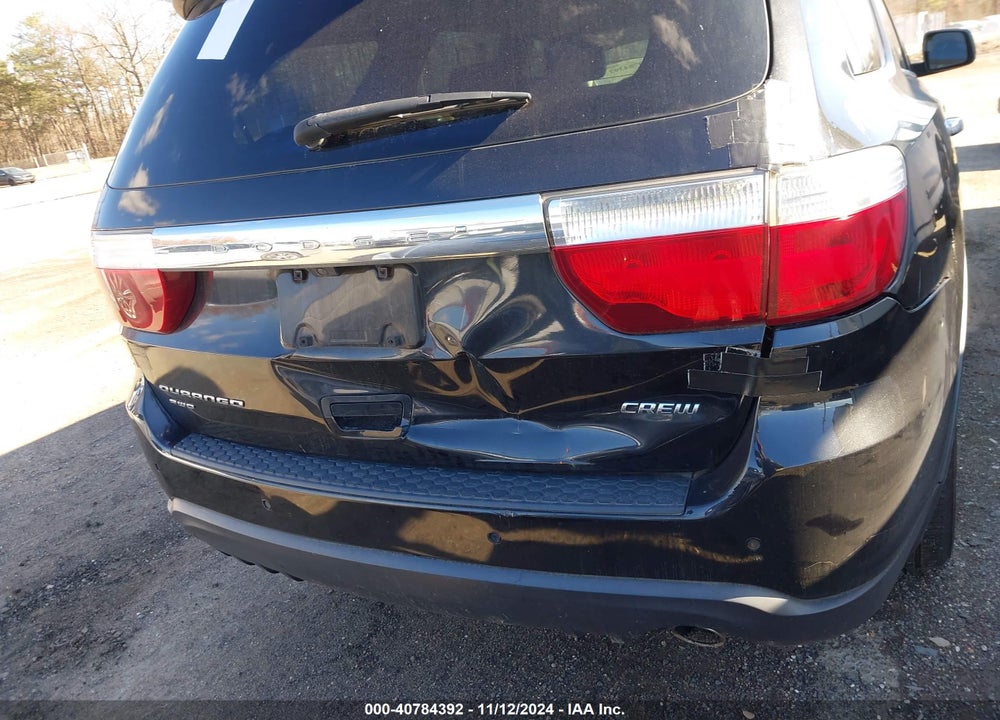 2013 DODGE DURANGO CREW VIN: 1C4RDJDG5DC696206