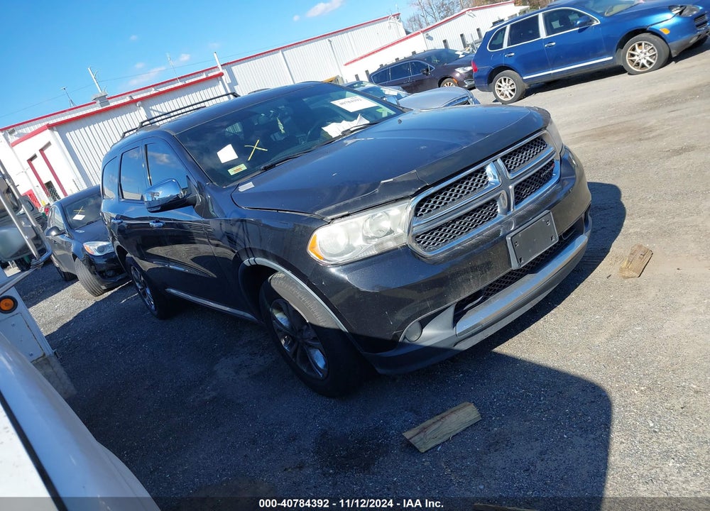 2013 DODGE DURANGO CREW VIN: 1C4RDJDG5DC696206