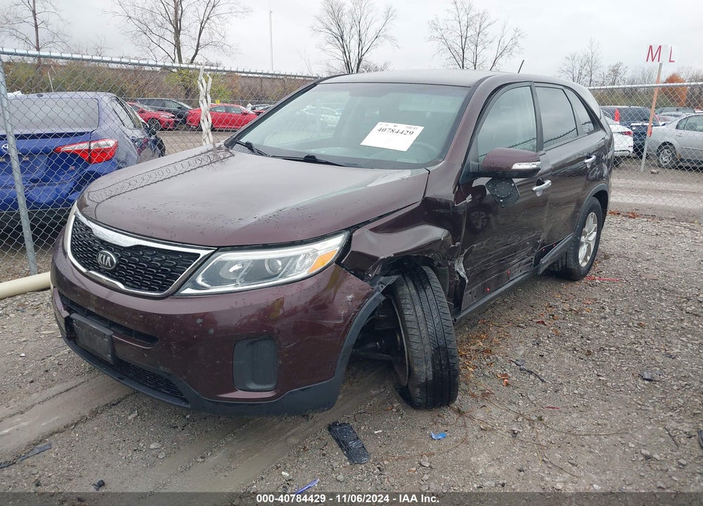 2015 KIA SORENTO LX VIN: 5XYKT3A65FG621855
