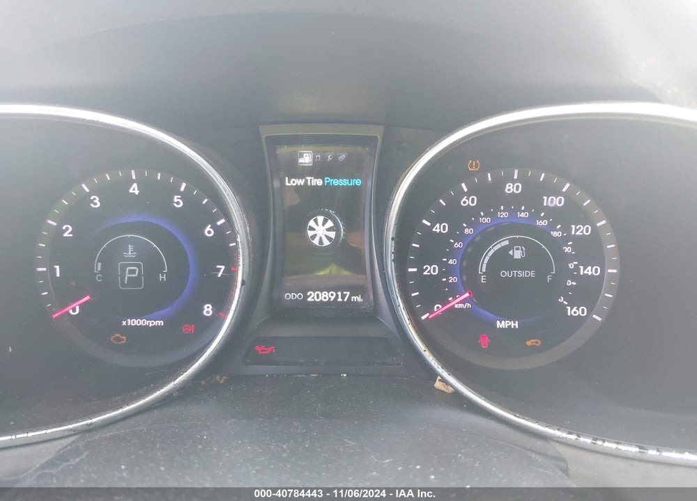 2013 HYUNDAI SANTA FE SPORT 2.0T VIN: 5XYZUDLA8DG001713