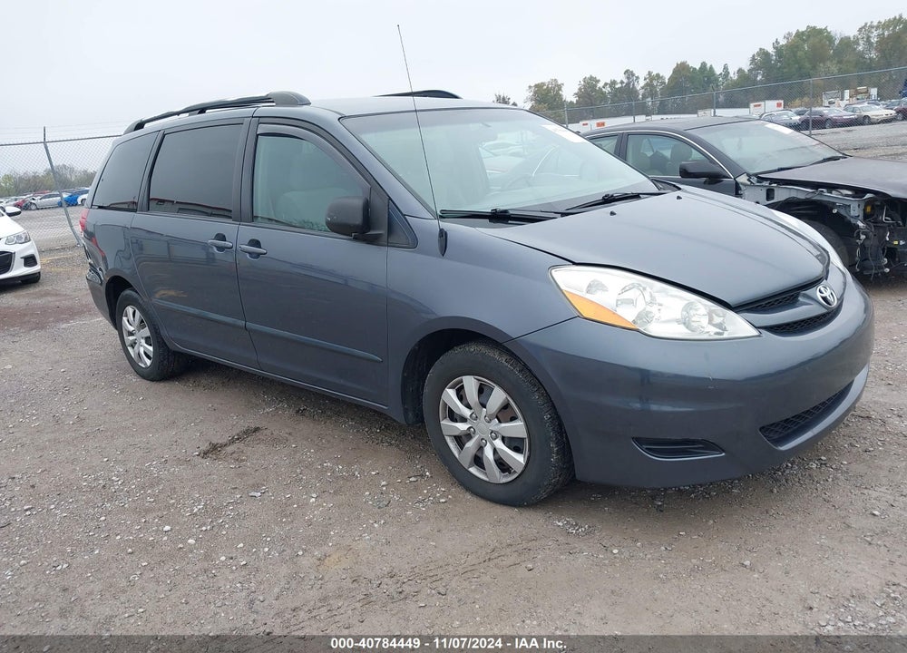 2007 TOYOTA SIENNA LE VIN: 5TDZK23C37S052460