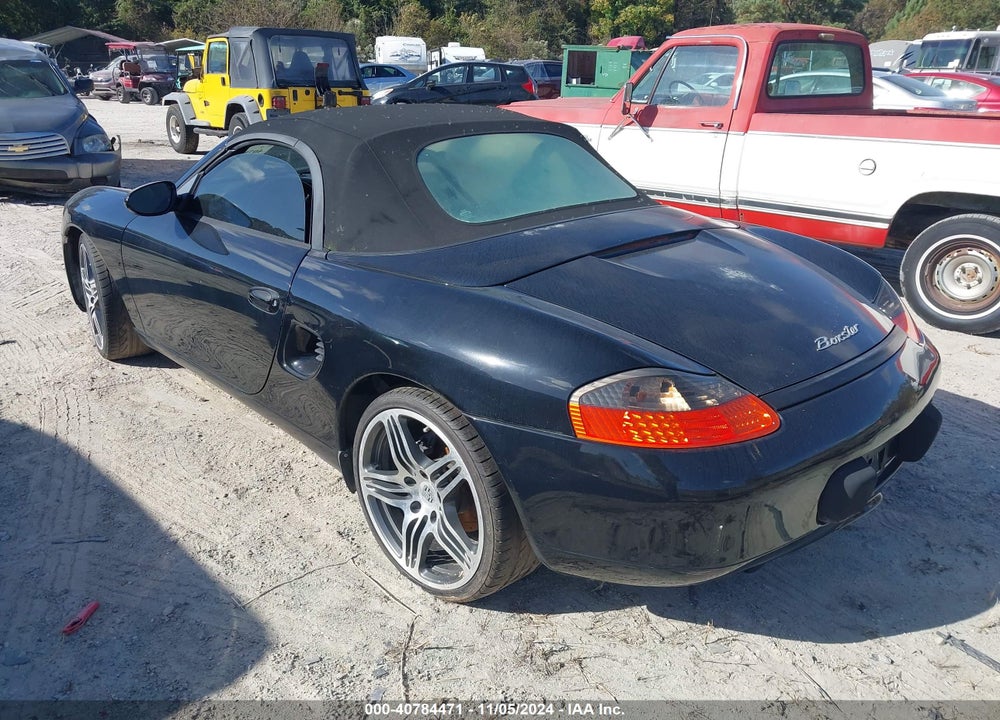 1999 PORSCHE BOXSTER VIN: WP0CA2985XU624815