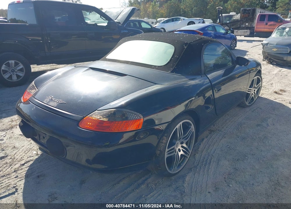 1999 PORSCHE BOXSTER VIN: WP0CA2985XU624815