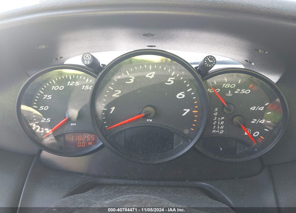 1999 PORSCHE BOXSTER VIN: WP0CA2985XU624815