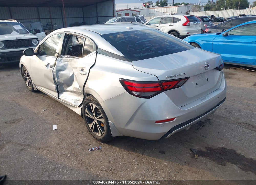2020 NISSAN SENTRA SV XTRONIC CVT VIN: 3N1AB8CV7LY238235