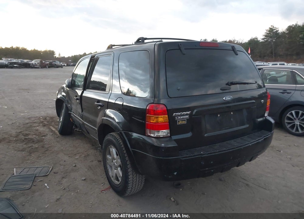 2007 FORD ESCAPE LIMITED VIN: 1FMYU94167KA22030