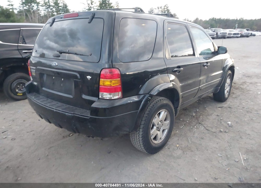2007 FORD ESCAPE LIMITED VIN: 1FMYU94167KA22030