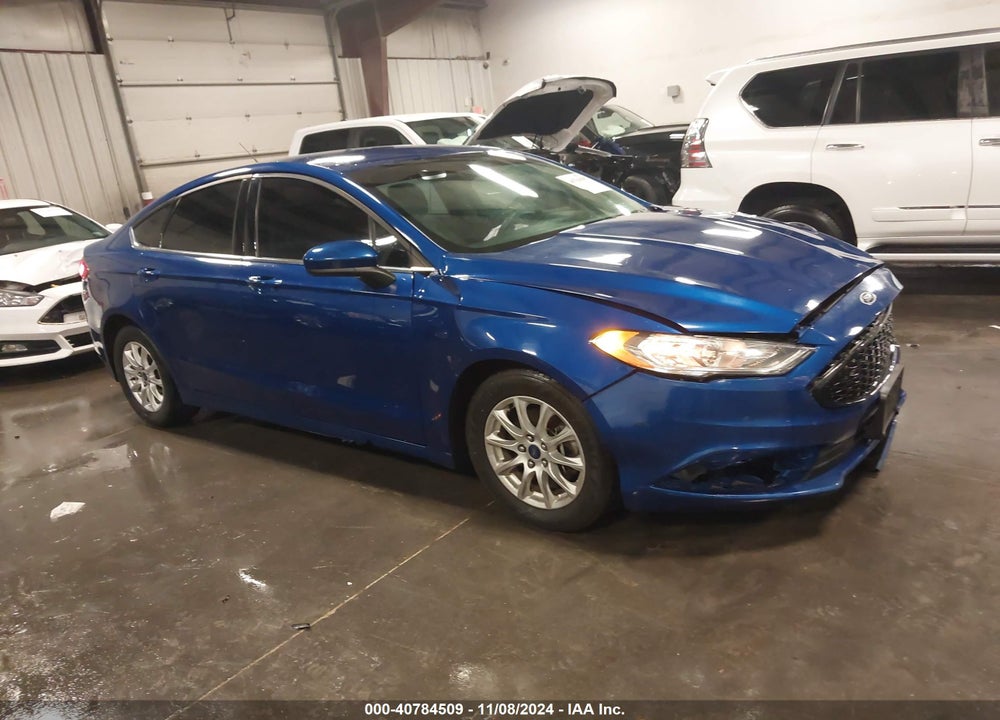 2018 FORD FUSION S VIN: 3FA6P0G73JR129012