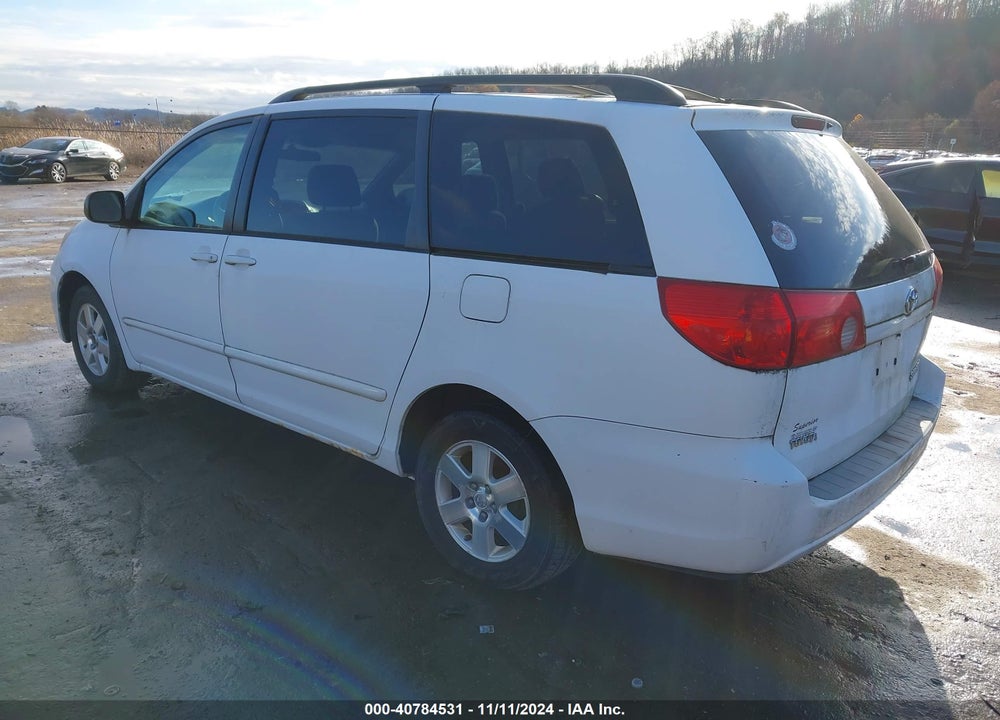 2007 TOYOTA SIENNA LE VIN: 5TDZK23C57S061564