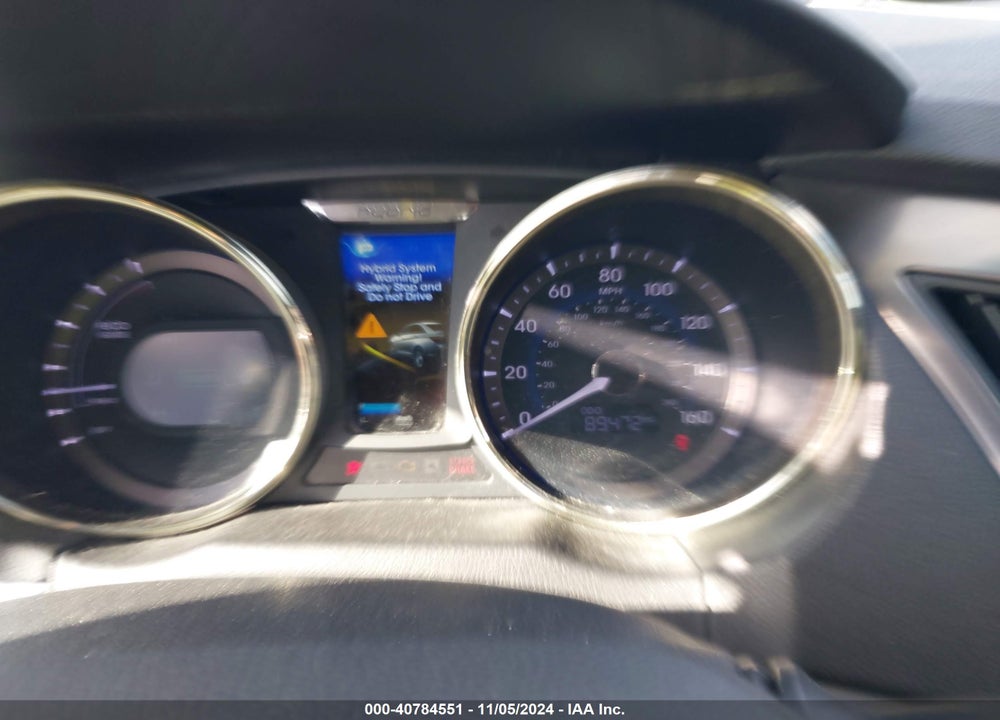 2012 HYUNDAI SONATA HYBRID VIN: KMHEC4A45CA021491