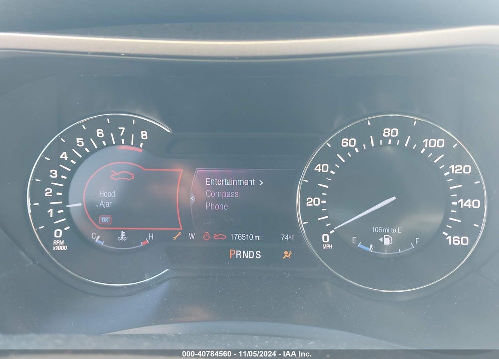 2013 LINCOLN MKZ VIN: 3LN6L2GK8DR812474