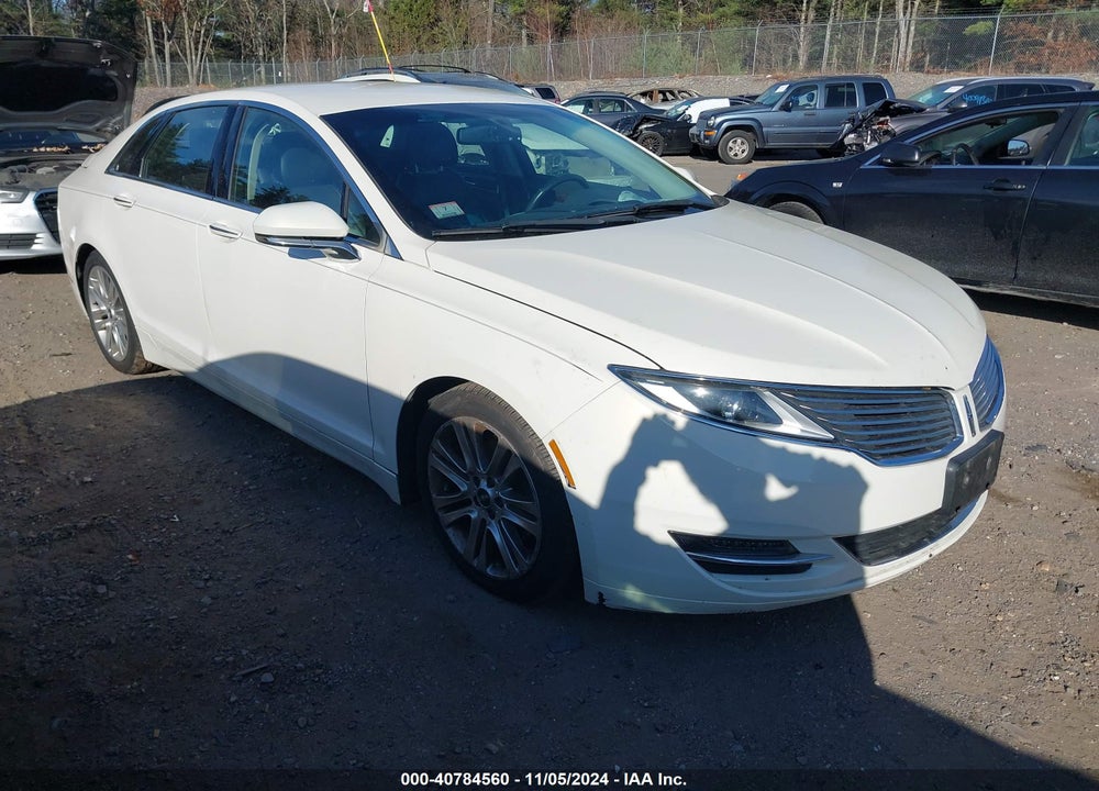 2013 LINCOLN MKZ VIN: 3LN6L2GK8DR812474