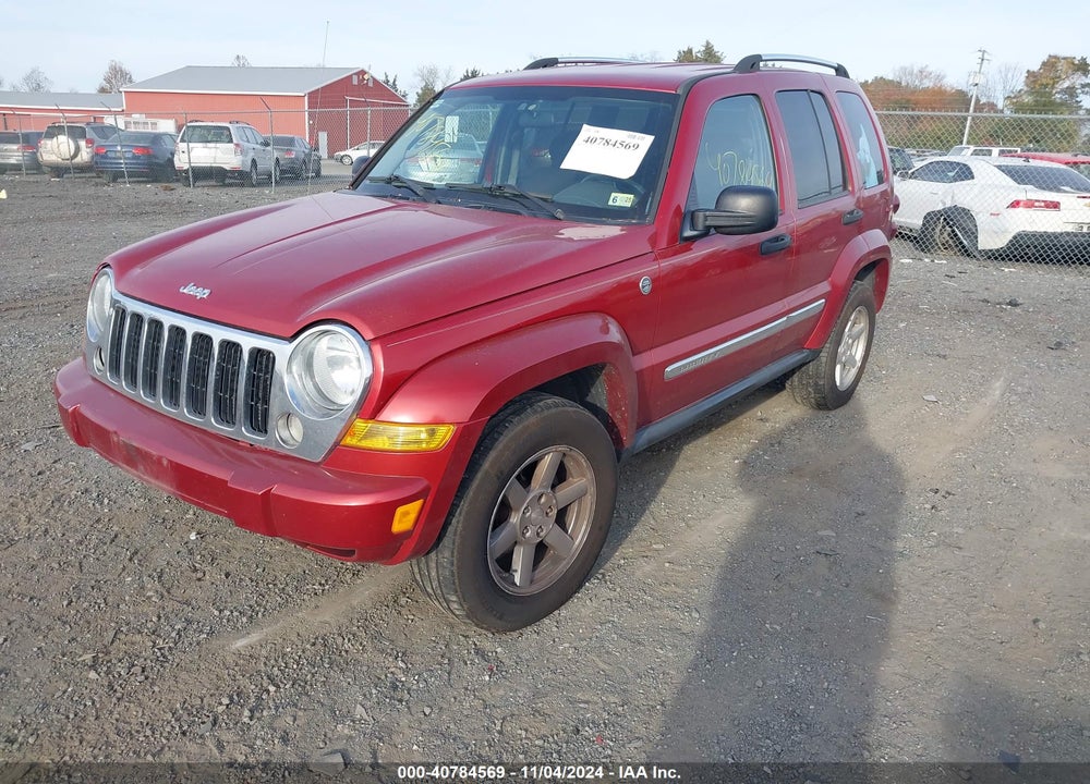 2006 JEEP LIBERTY LIMITED EDITION VIN: 1J4GL58K66W220400