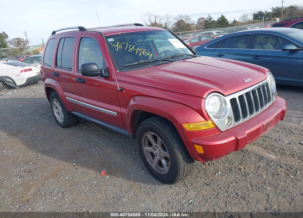 2006 JEEP LIBERTY LIMITED EDITION VIN: 1J4GL58K66W220400