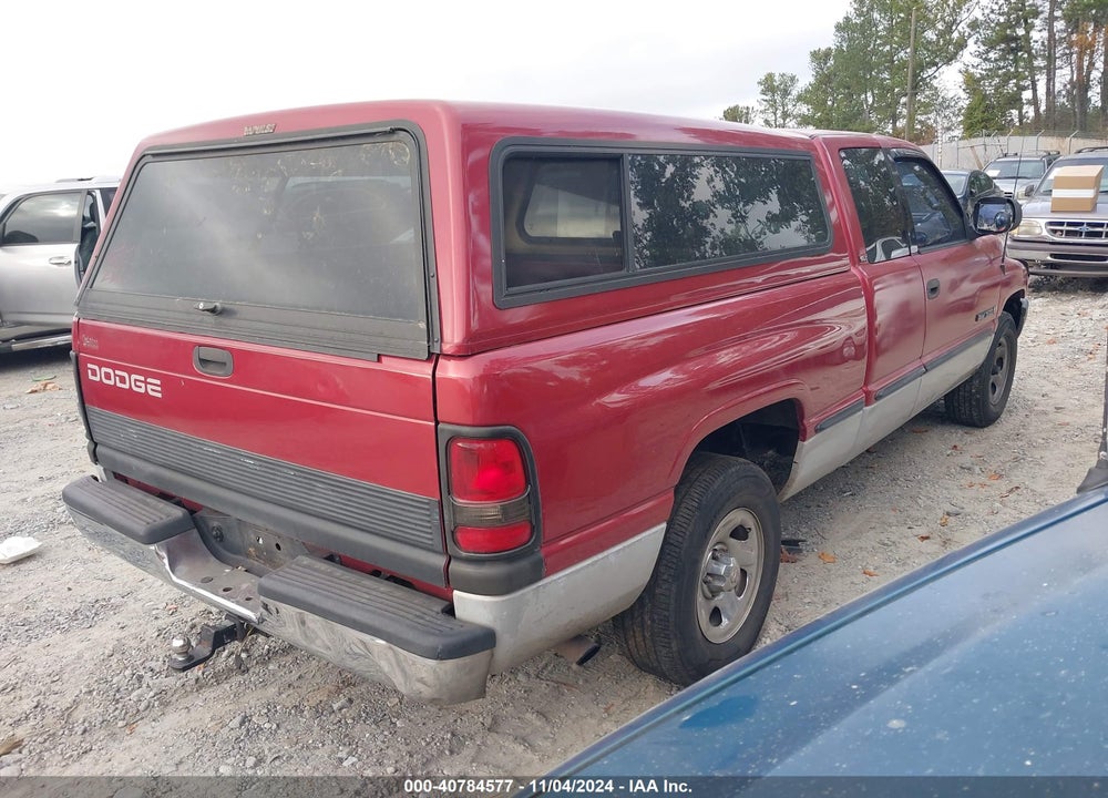 1998 DODGE RAM 1500 ST VIN: 3B7HC12Y0WG138726