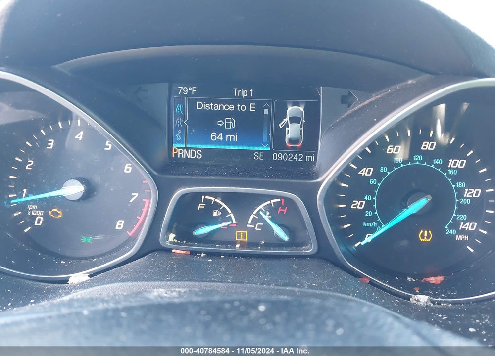 2014 FORD ESCAPE SE VIN: 1FMCU9GX9EUB41847