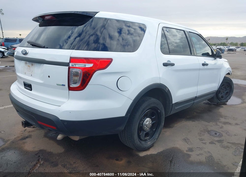2013 FORD UTILITY POLICE INTERCEPTOR VIN: 1FM5K8AR4DGC73799