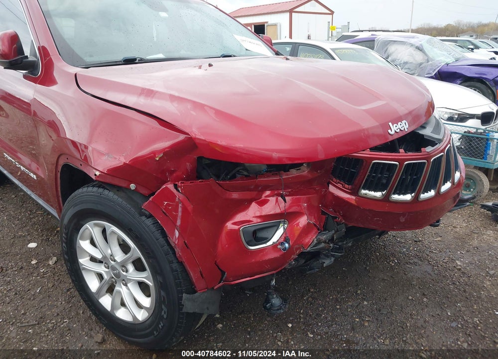 2014 JEEP GRAND CHEROKEE LAREDO VIN: 1C4RJFAG5EC158777