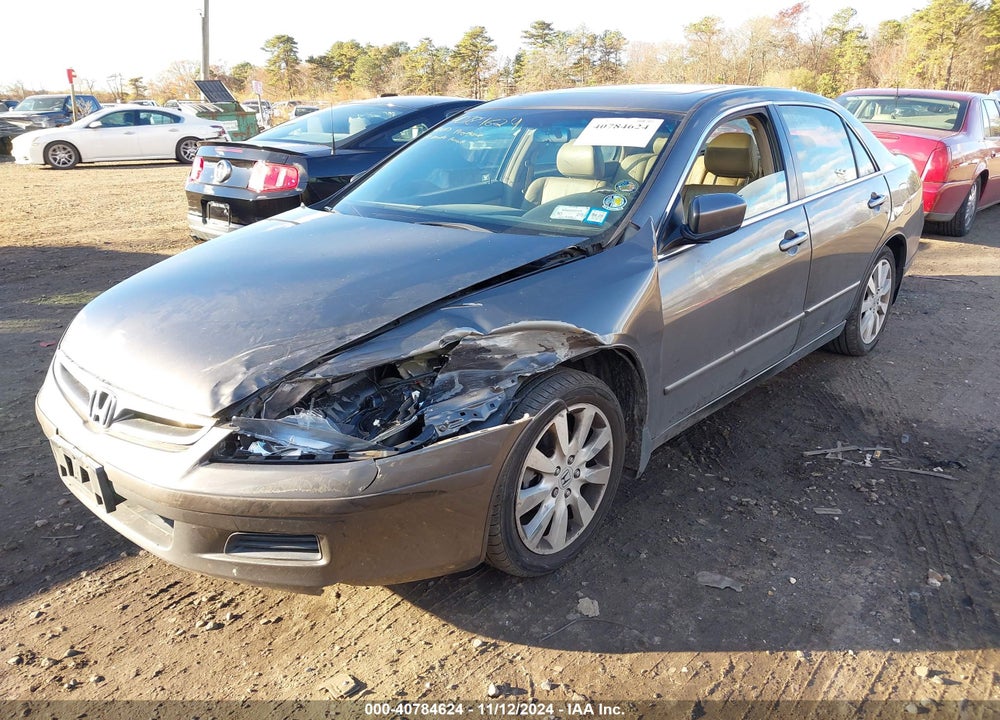 2007 HONDA ACCORD 3.0 EX VIN: 1HGCM66577A010148