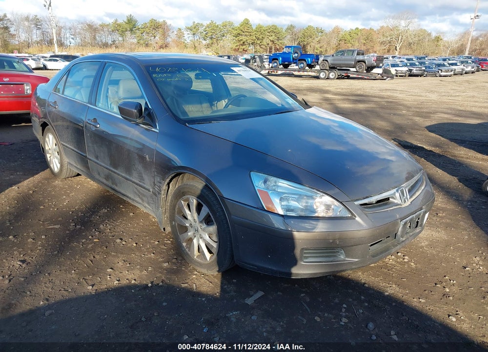 2007 HONDA ACCORD 3.0 EX VIN: 1HGCM66577A010148