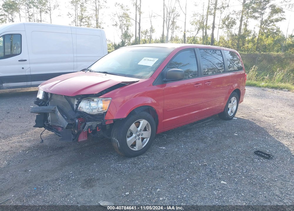 2015 DODGE GRAND CARAVAN SE VIN: 2C4RDGBG5FR549786