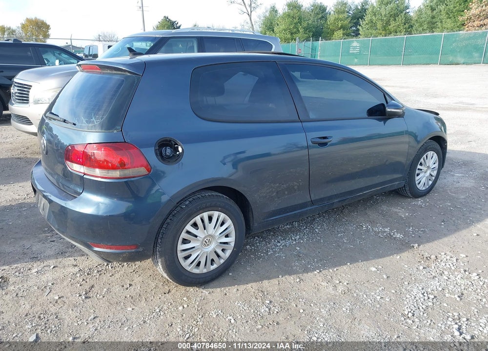 2012 VOLKSWAGEN GOLF 2.5L 2-DOOR VIN: WVWAB7AJ8CW143777