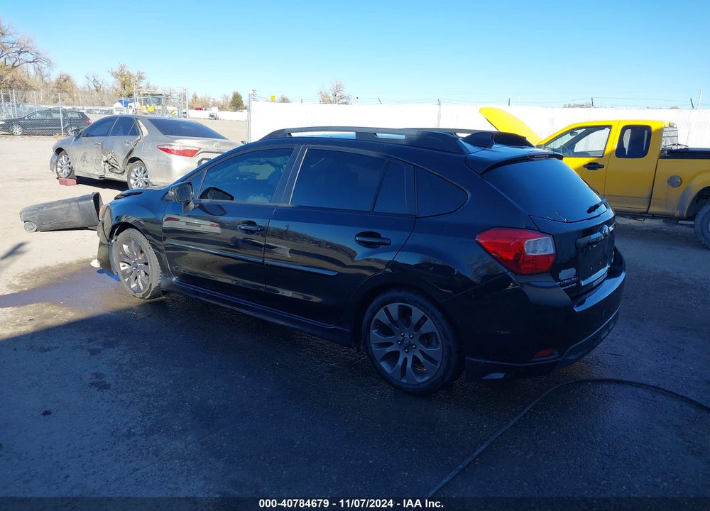 2016 SUBARU IMPREZA 2.0I SPORT LIMITED VIN: JF1GPAU60GH301495