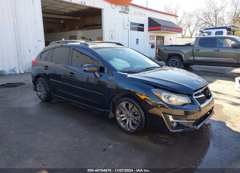 2016 SUBARU IMPREZA 2.0I SPORT LIMITED VIN: JF1GPAU60GH301495