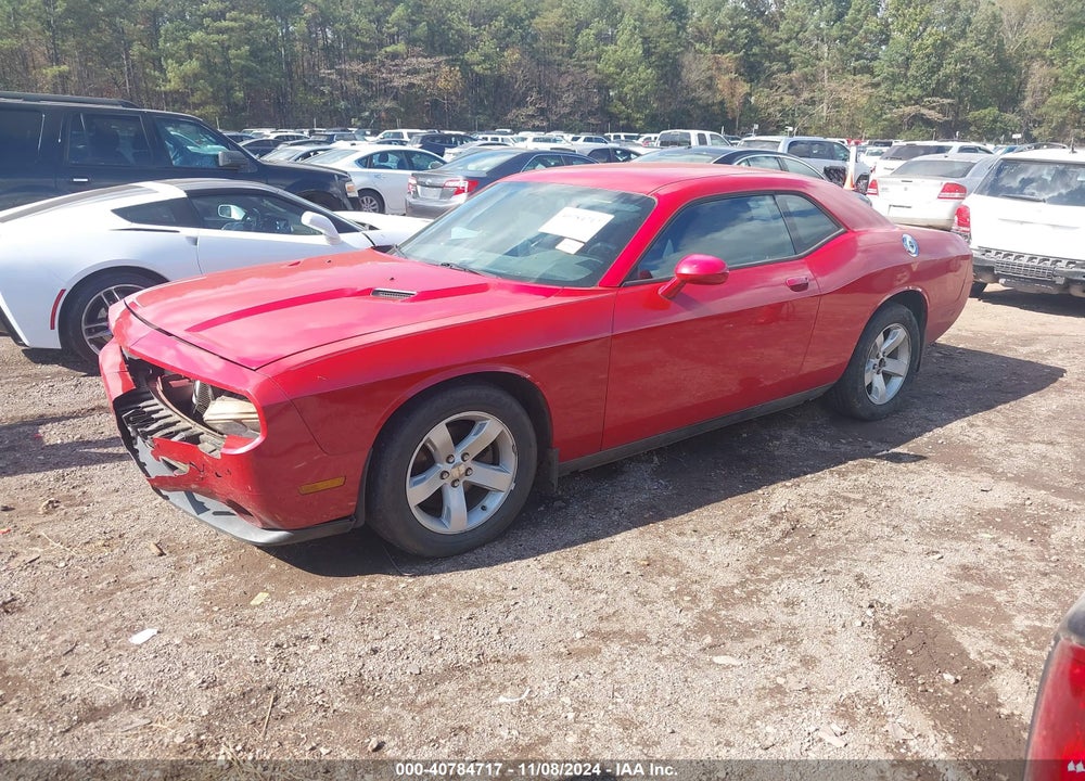 2012 DODGE CHALLENGER SXT VIN: 2C3CDYAGXCH214302