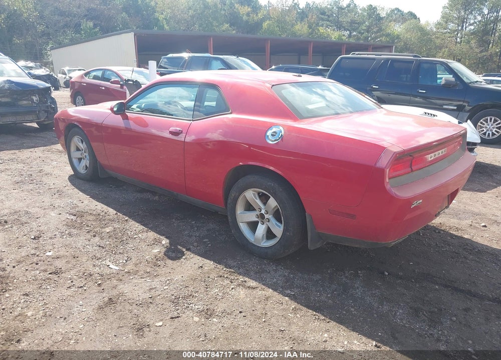 2012 DODGE CHALLENGER SXT VIN: 2C3CDYAGXCH214302