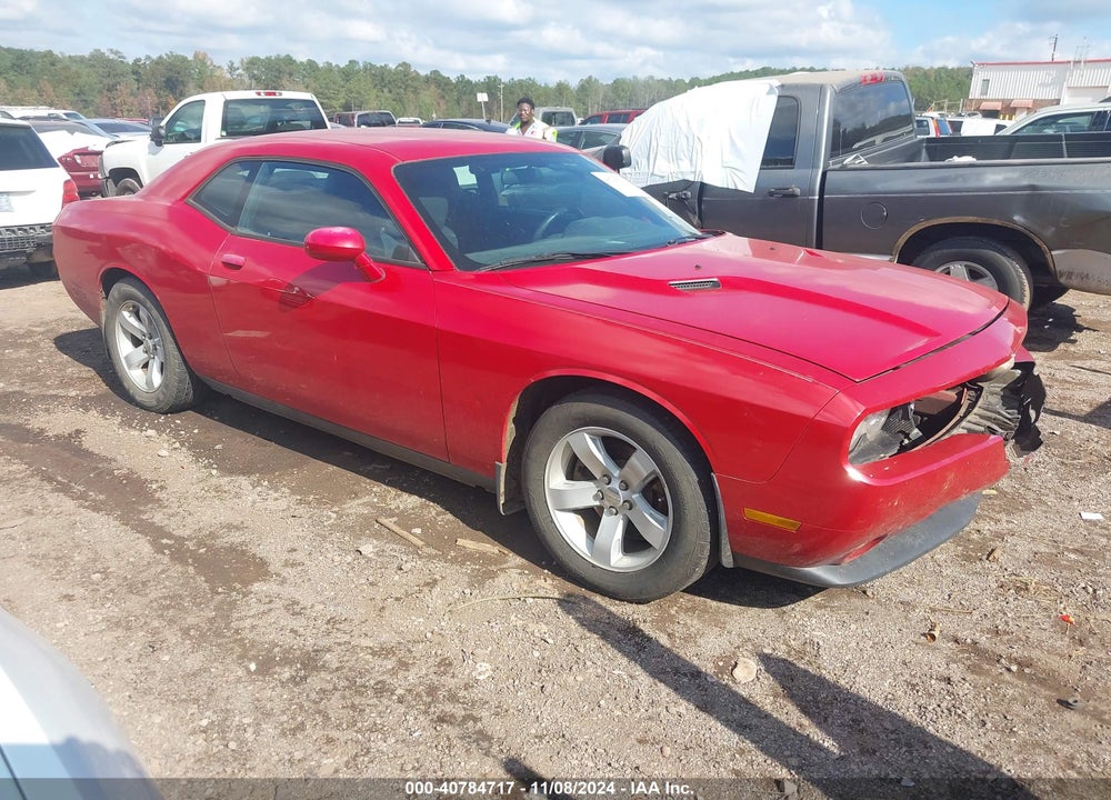 2012 DODGE CHALLENGER SXT VIN: 2C3CDYAGXCH214302
