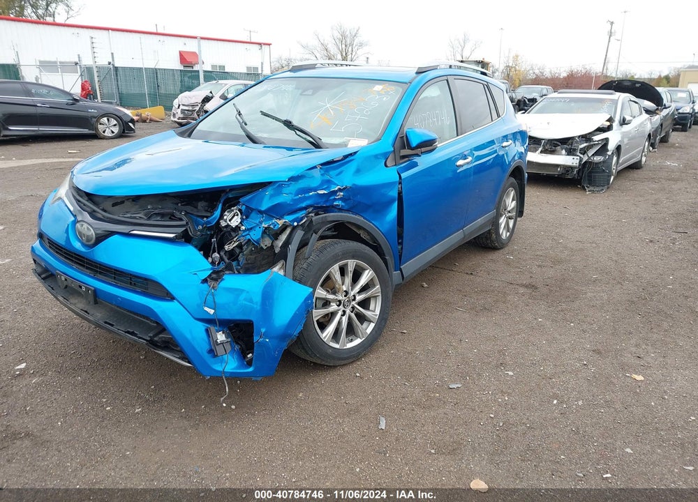 2017 TOYOTA RAV4 LIMITED VIN: 2T3DFREV0HW572637