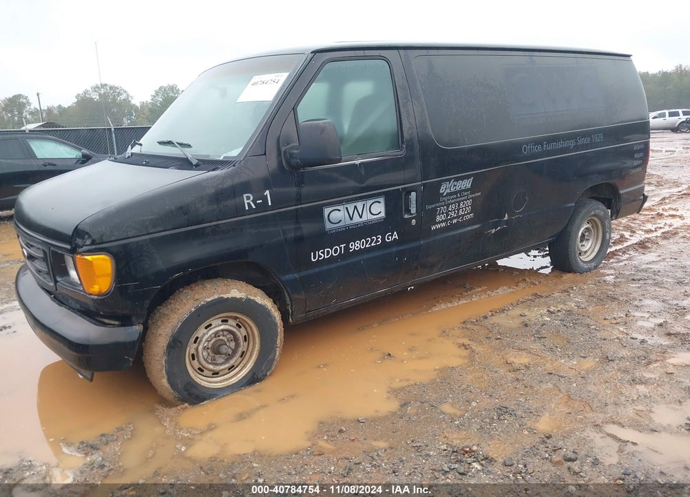 2003 FORD E-150 COMMERCIAL VIN: 1FTRE14283HB06311