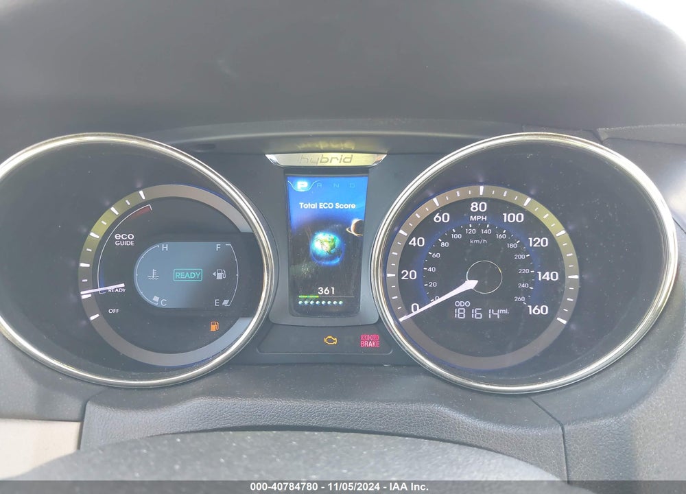 2011 HYUNDAI SONATA HYBRID VIN: KMHEC4A44BA004339