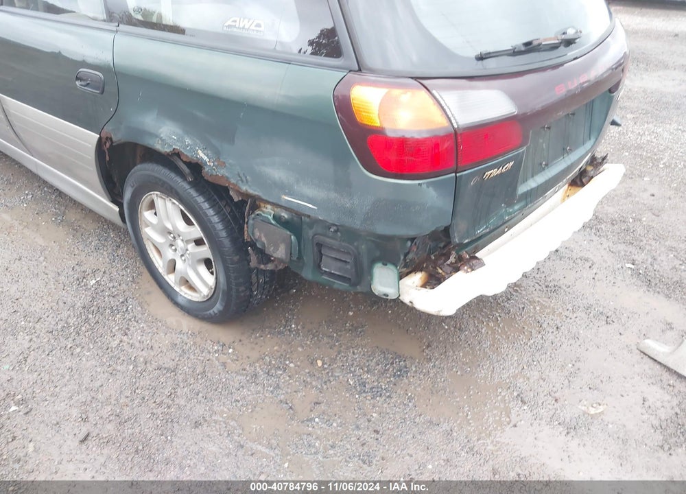 2000 SUBARU OUTBACK VIN: 4S3BH6657Y7647120