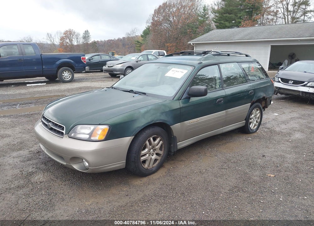 2000 SUBARU OUTBACK VIN: 4S3BH6657Y7647120