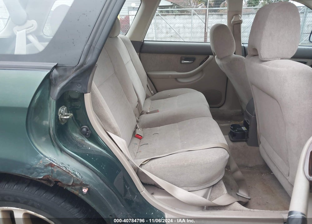 2000 SUBARU OUTBACK VIN: 4S3BH6657Y7647120