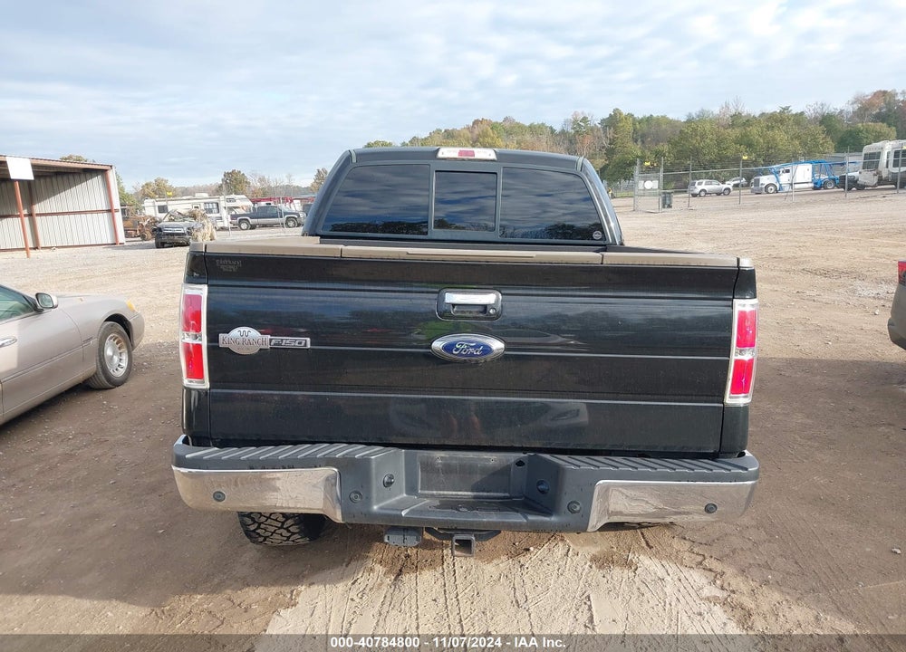 2013 FORD F-150 KING RANCH VIN: 1FTFW1ET1DKE21124