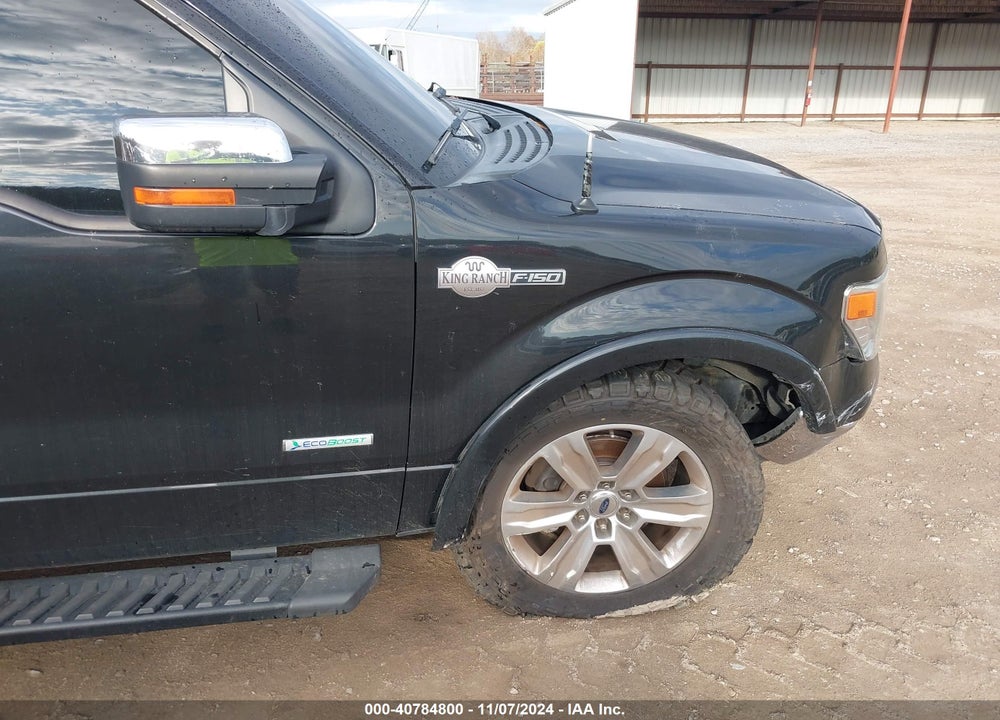 2013 FORD F-150 KING RANCH VIN: 1FTFW1ET1DKE21124