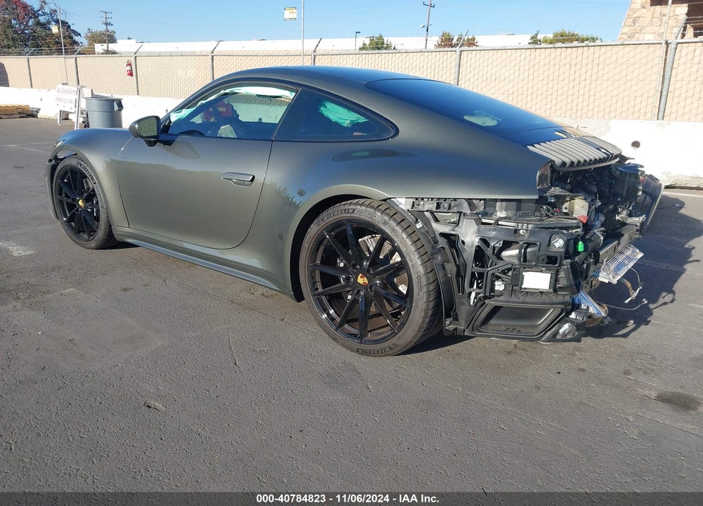 2024 PORSCHE 911 CARRERA 4 GTS/CARRERA 4S/CARRERA GTS/CARRERA S/DAKAR VIN: WP0AB2A95RS219691