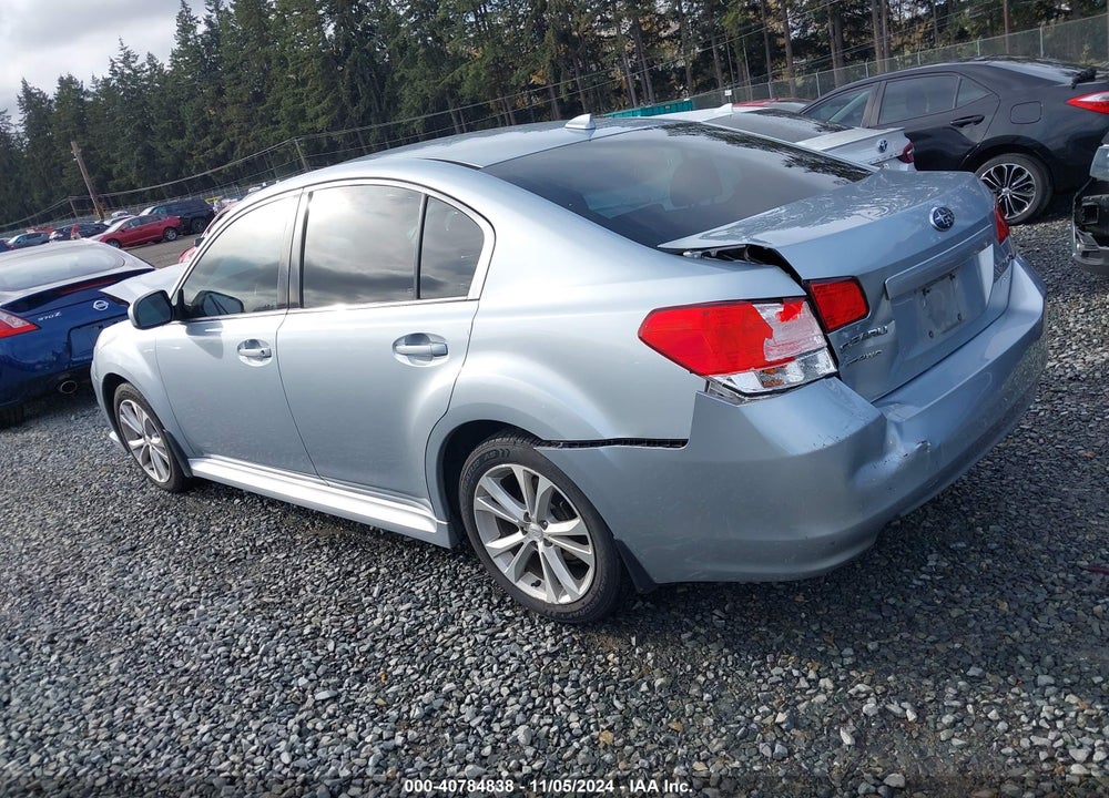 2013 SUBARU LEGACY 2.5I LIMITED VIN: 4S3BMBJ67D3023078
