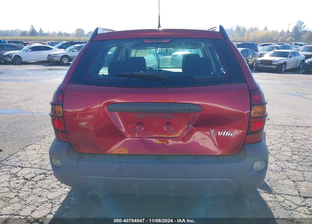 2005 PONTIAC VIBE VIN: 5Y2SL63825Z448974