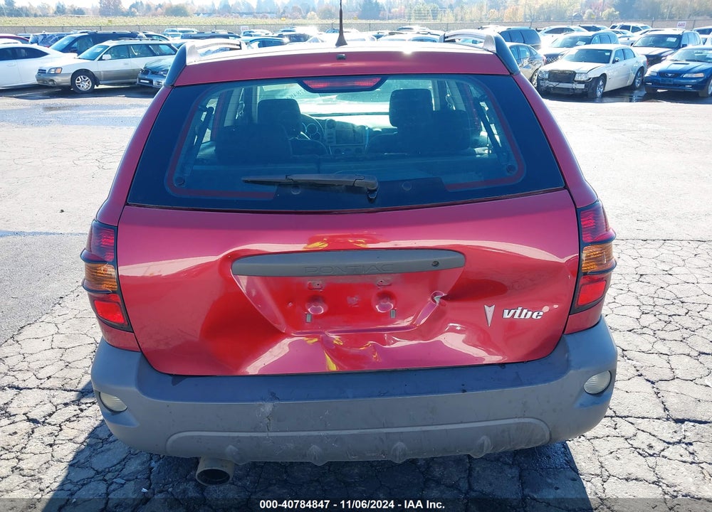 2005 PONTIAC VIBE VIN: 5Y2SL63825Z448974