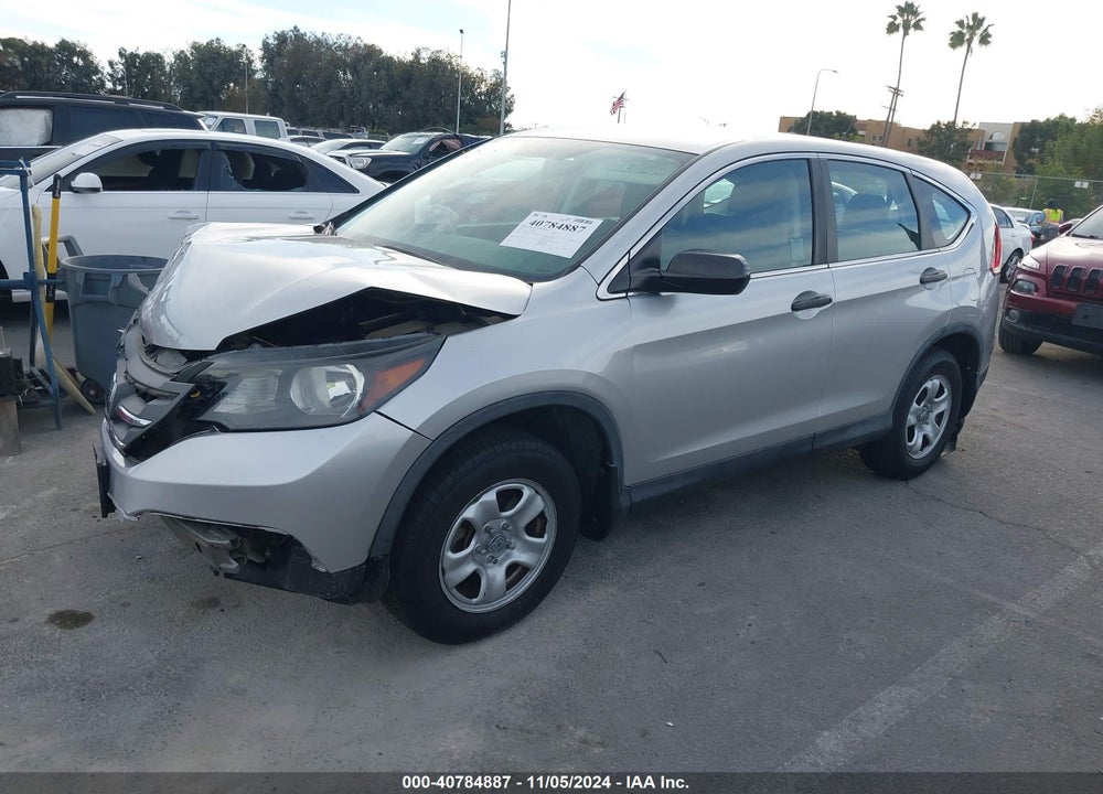 2014 HONDA CR-V LX VIN: 5J6RM3H34EL021980