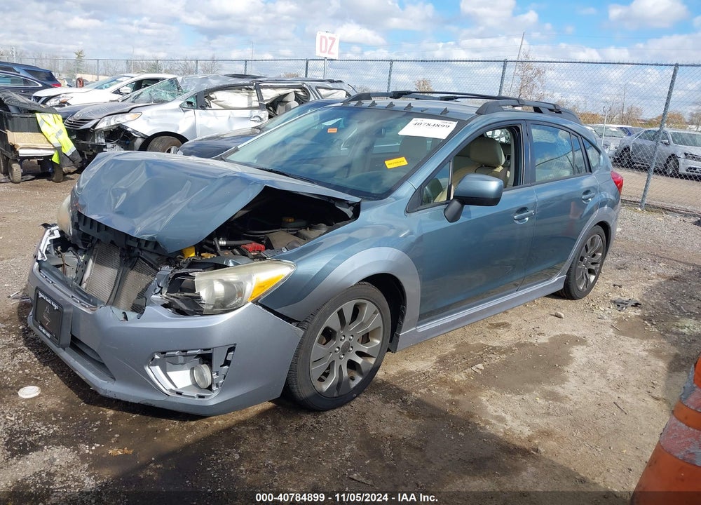 2012 SUBARU IMPREZA 2.0I SPORT LIMITED VIN: JF1GPAR67CH224546