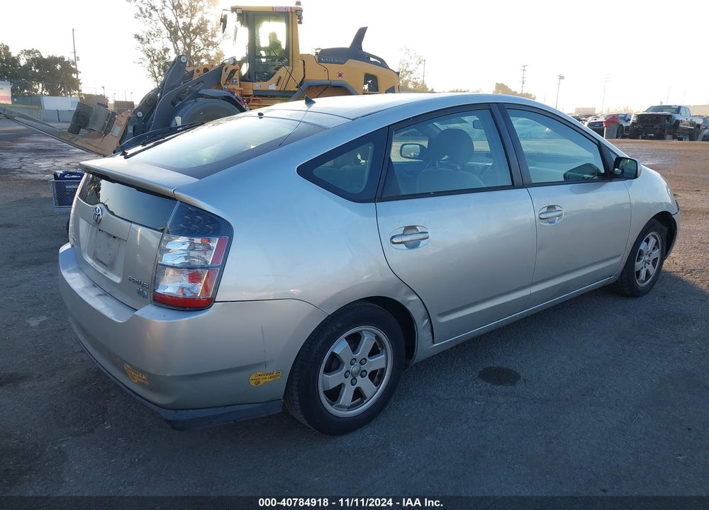 2004 TOYOTA PRIUS VIN: JTDKB20U540103714